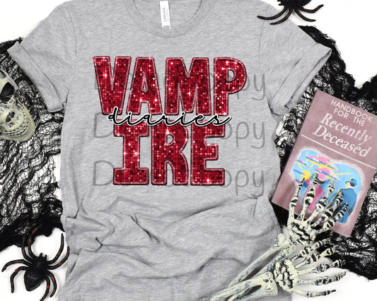 Vampire diaries sequin-DTF