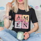 Amen floral box bow-DTF