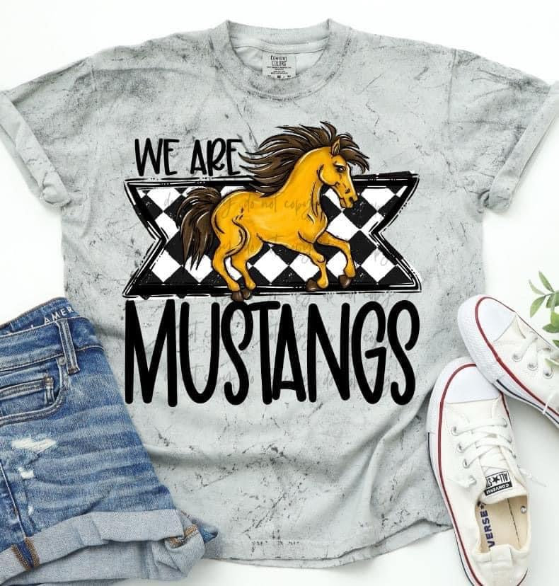 We are Mustangs-DTF