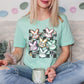 Easter Bunnies checkered back-DTF