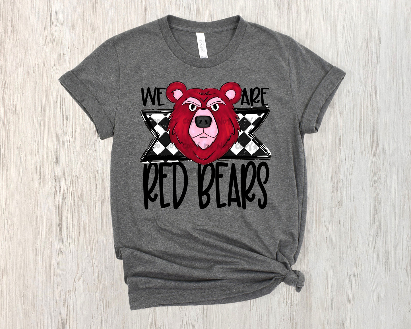 We are Red Bears -DTF