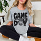 Game Day Baseball black-DTF