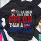 I’d rather vote for a felon than a Jackass(white words- Trump )-DTF