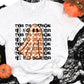 Tis the season orange checker ghost-DTF