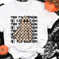 Tis the season brown checker ghost-DTF