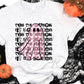 Tis the season pink checker ghost-DTF