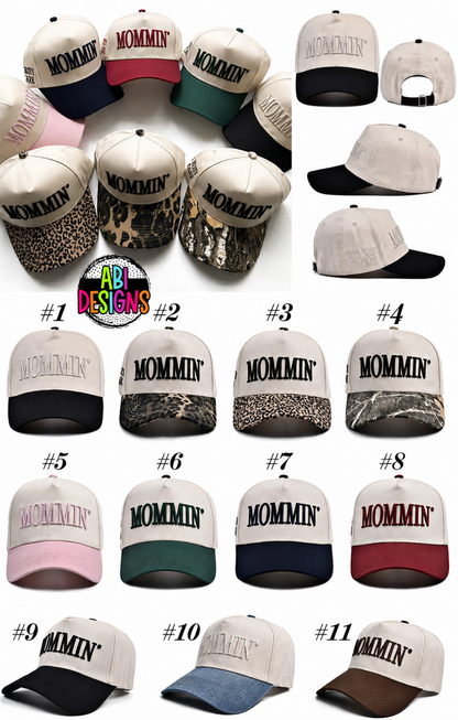 ABI Mommin Embroidered Hat - Pre-Order