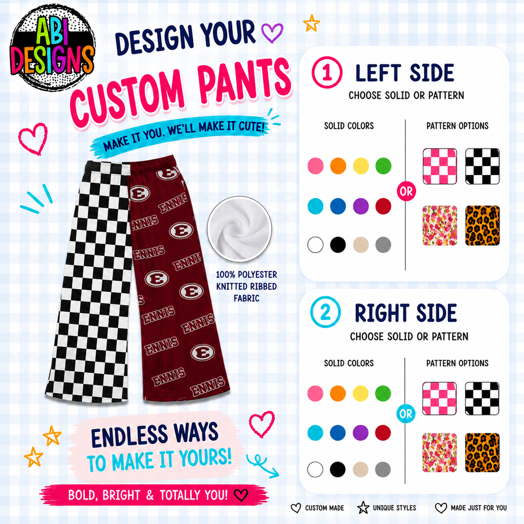 ABI On the go Pants-Pre-Order