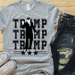 Trump black stacked-DTF