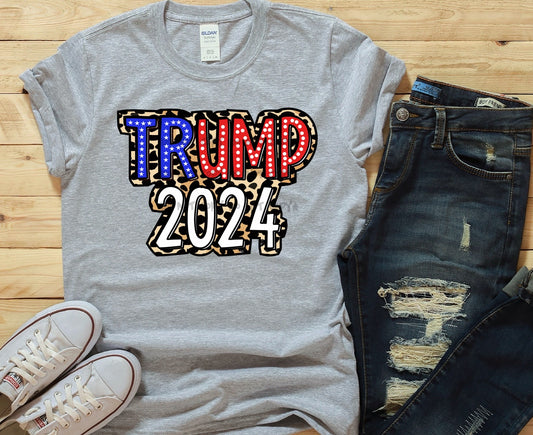 Trump 2024 leopard -DTF