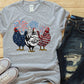 Patriotic chickens -DTF