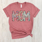 Blessed Mom floral -Cross -DTF