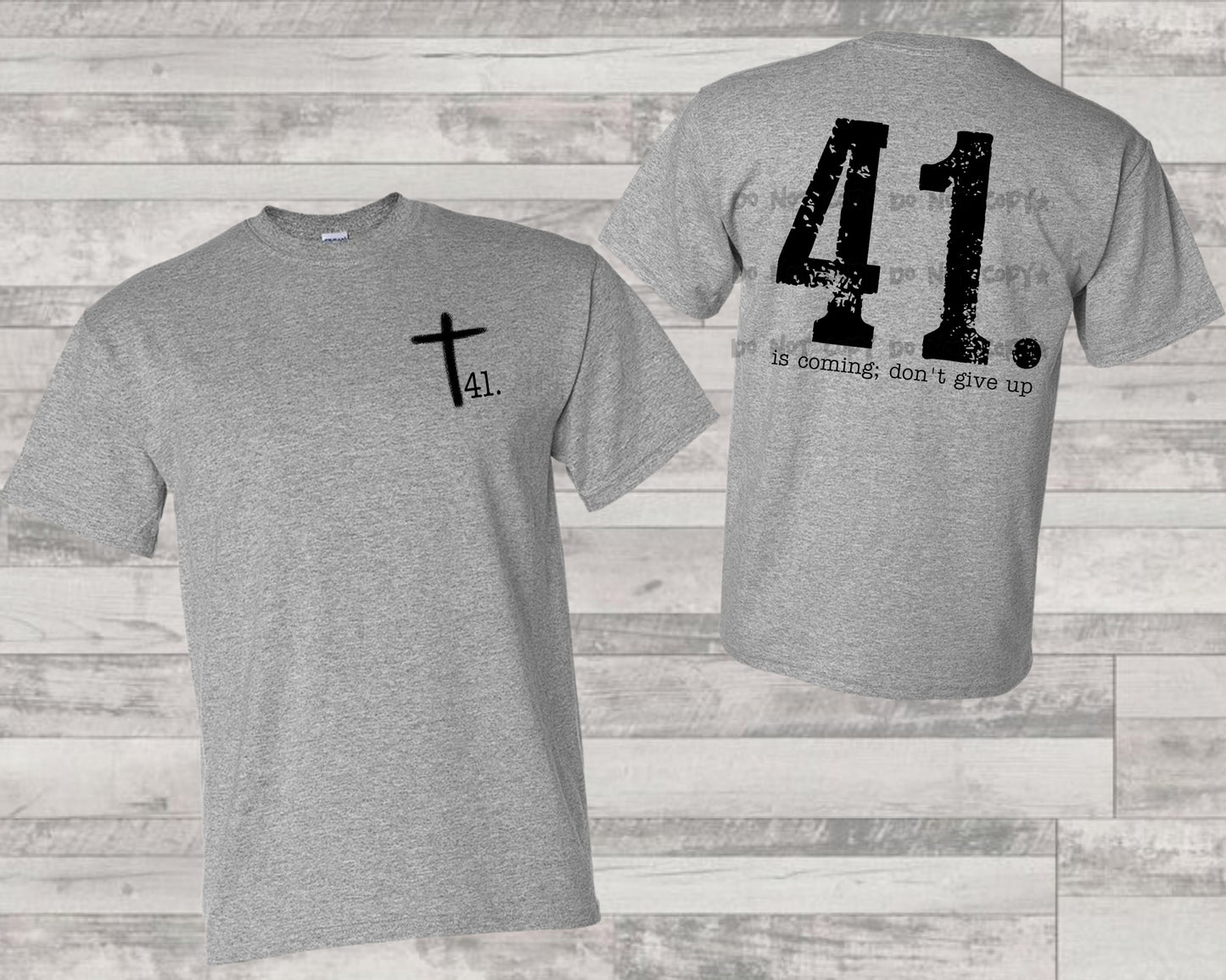 41 cross-black (FRONT) -DTF