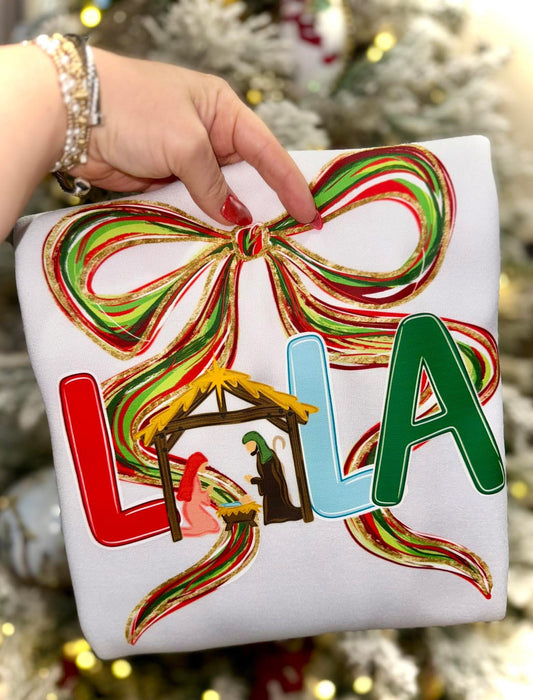 Christmas Alpha -Custom- Any Word -DTF&UV