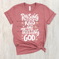 Raising Kids and trusting God White -DTF
