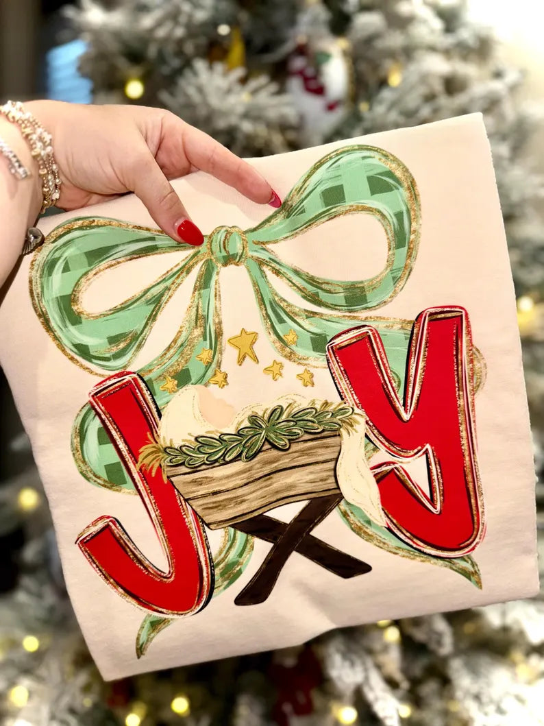 Joy with Baby Jesus- DTF&UV