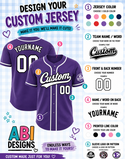 ABI custom Jersey-Pre-Order