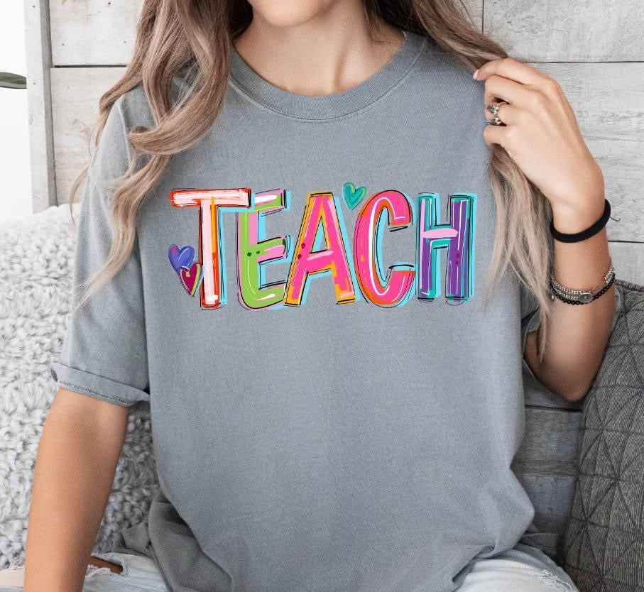 Teach cheery-DTF