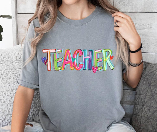 Teacher cheery-DTF