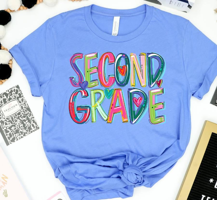 Second Grade cheery-DTF