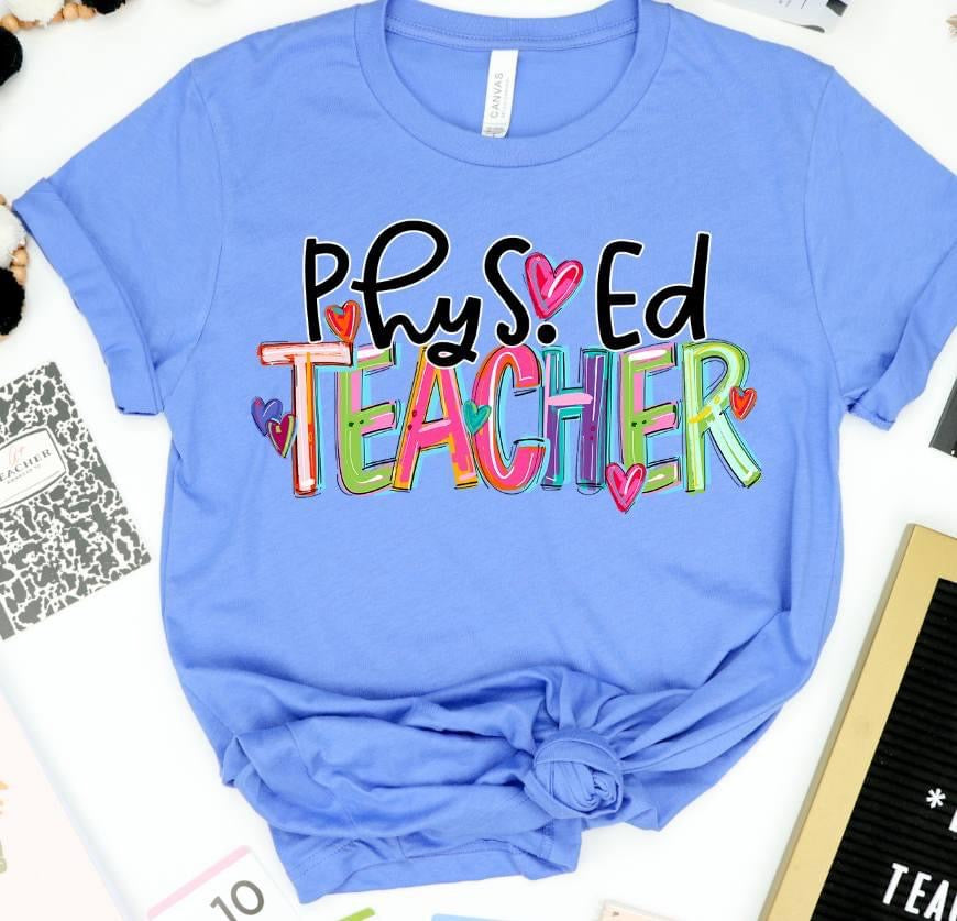 Phys Ed Teacher cheery-DTF