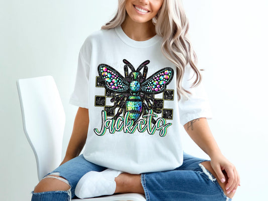Jackets jeweled-DTF