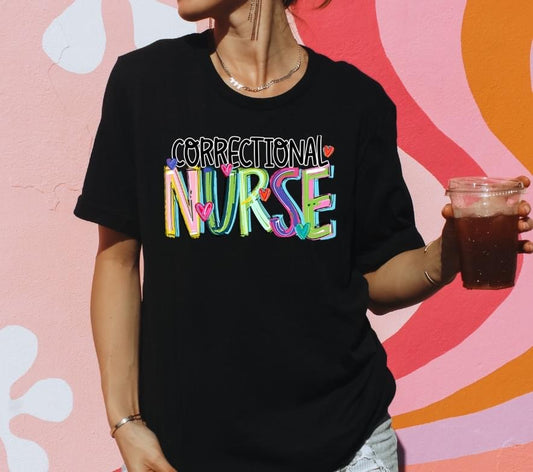 Correctional Nurse cheery-DTF
