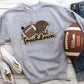 Touchdown stitched helmet leopard-DTF
