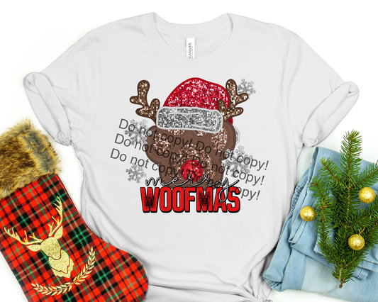 Merry woofmas-DTF