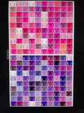 Color chart- pink and purple
