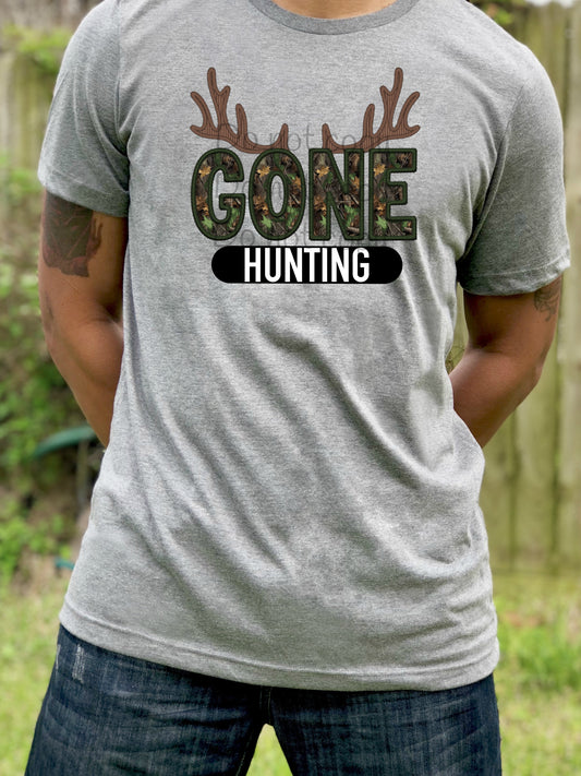 Gone hunting-DTF