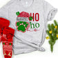 Ho Ho Ho paw print-DTF