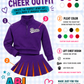 ABI 2 piece Cheer outfit -Pre Order