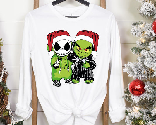 Little G & little skeleton-DTF