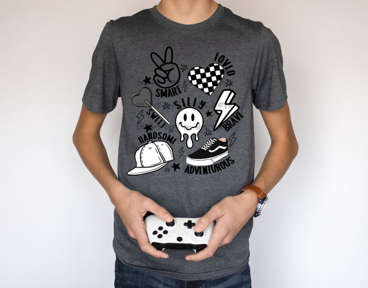 I am boy collage- DTF