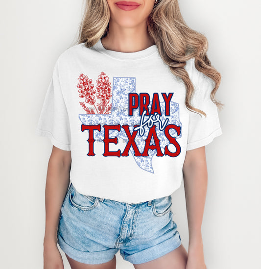 Pray for Texas hill country-DTF&UV
