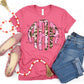 Valentine leopard Monogram  -DTF