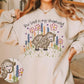 The lord is my shepherd- faux embroidery-DTF