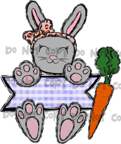Custom Easter Bunny (multiple options-girl & boy)-DTF