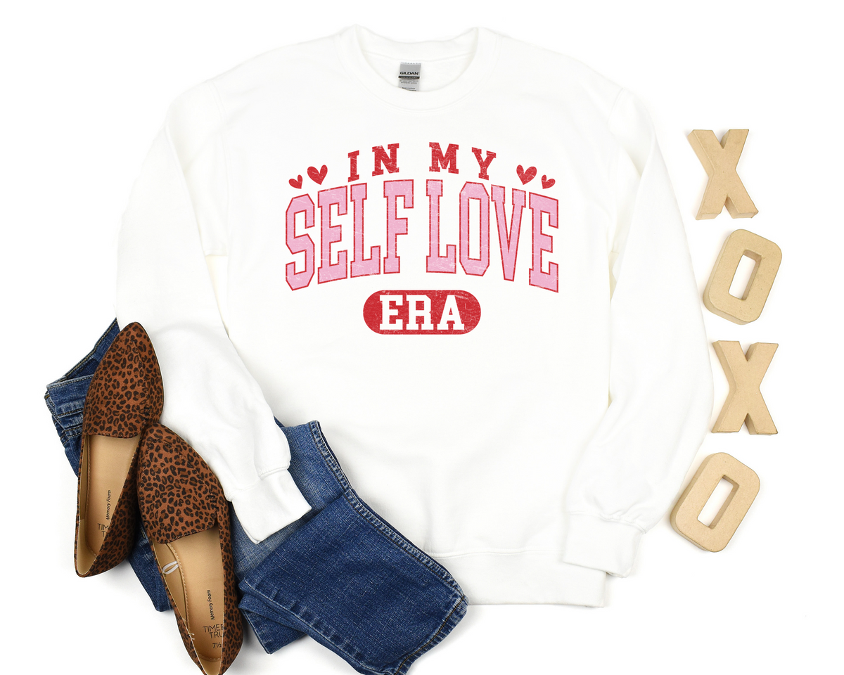 In my self love era distressed-DTF&UV