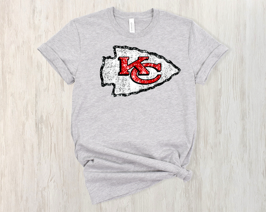 Kansas City glitter-DTF