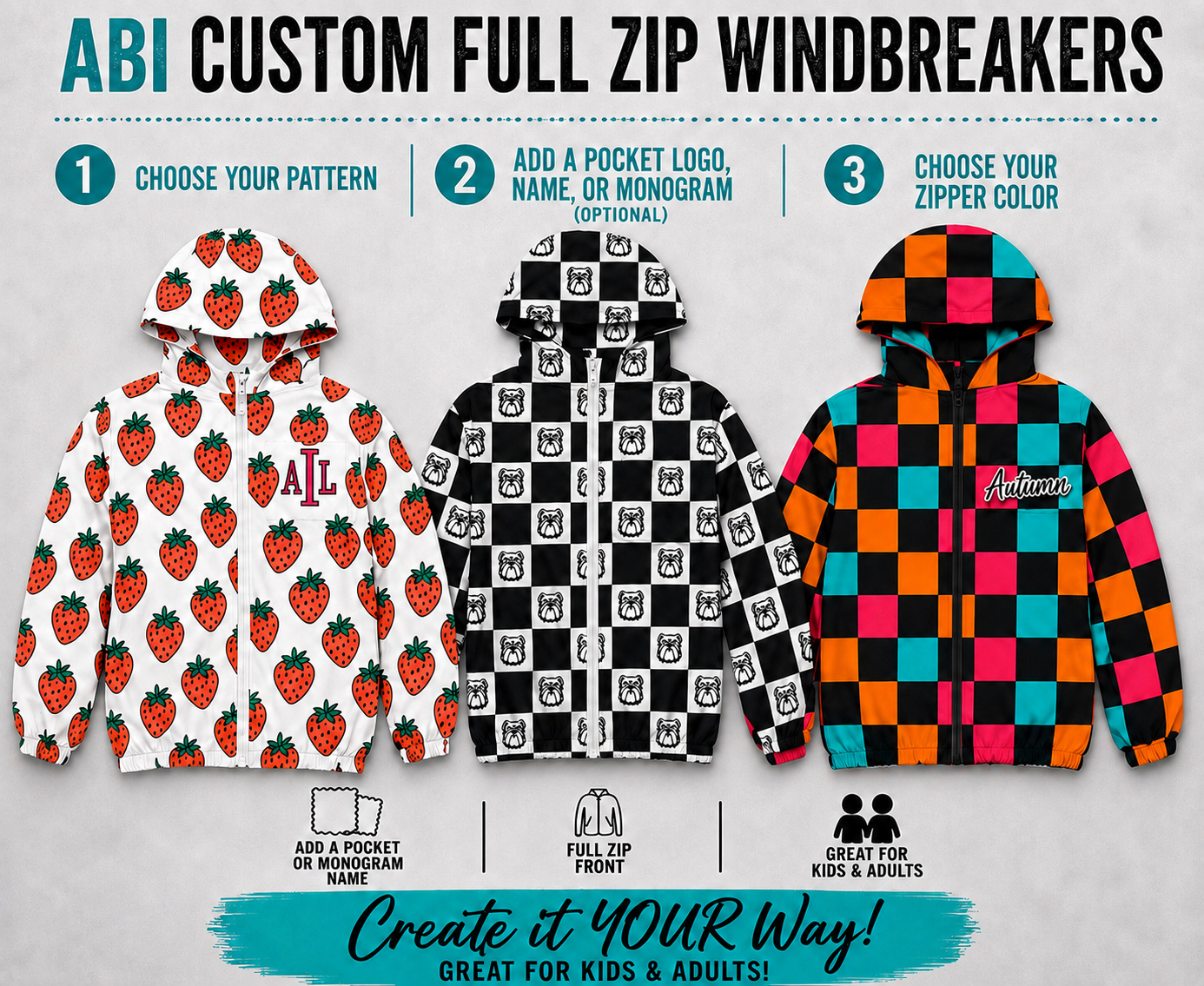 ABI Full Zip Jacket -Pre Order