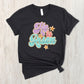 He is Risen faux embroidery letters - DTF
