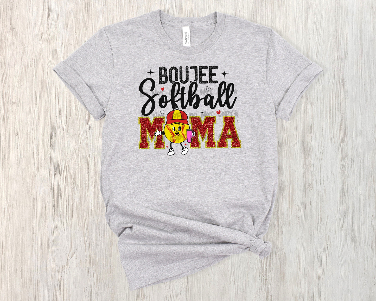 Boujee Softball mama- DTF