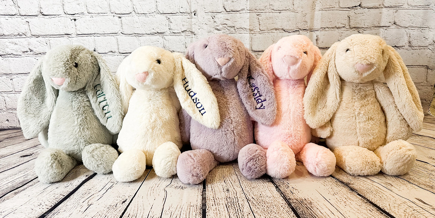 Embroidered Bunny or Blank