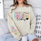 Positive mind positive vibes With positive life Sleeve -DTF