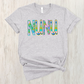 Nunu  floral and stripe-DTF