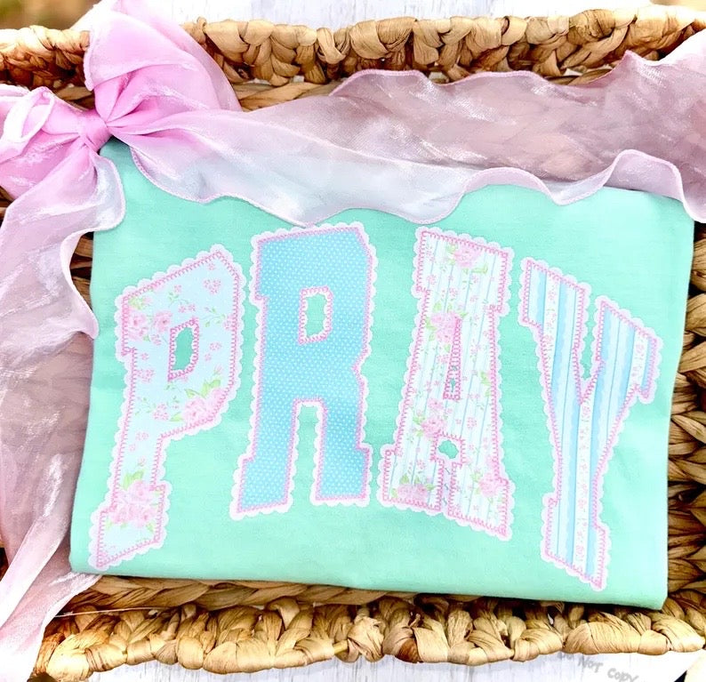 Pray floral lace-DTF&UV