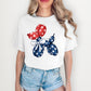 Patriotic Balloon dog- DTF