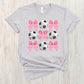 Soccer balls and bows-DTF